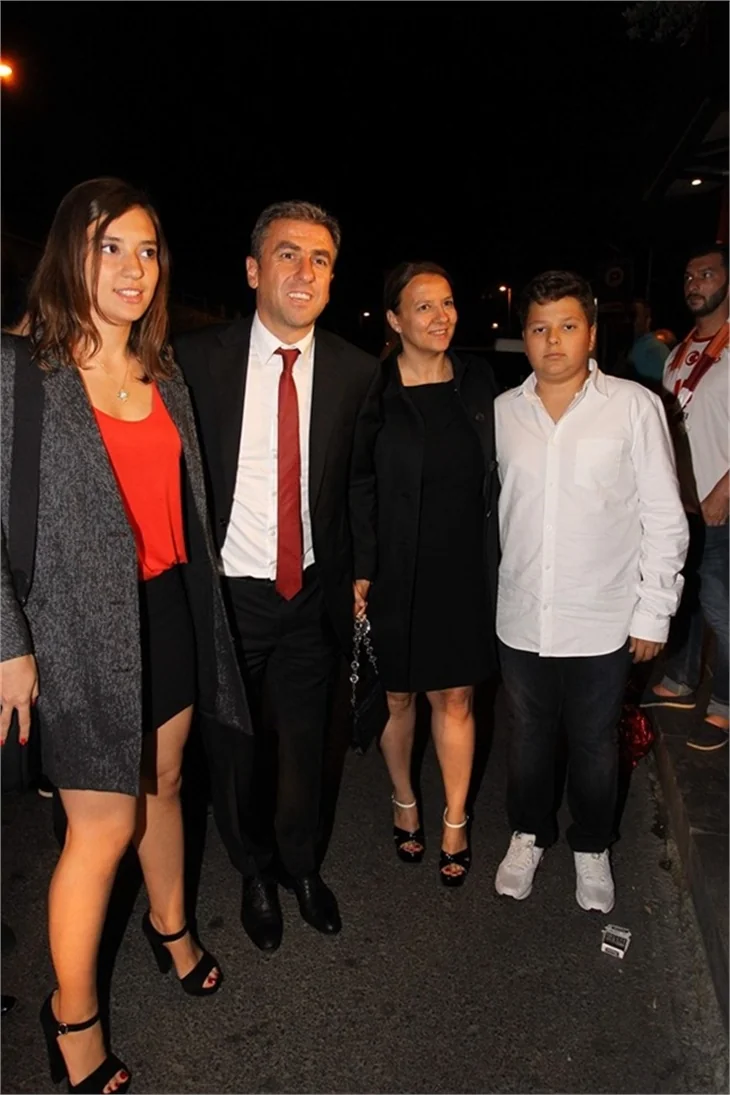 Galatasaray'lı futbolcuların şampiyonluk kutlaması