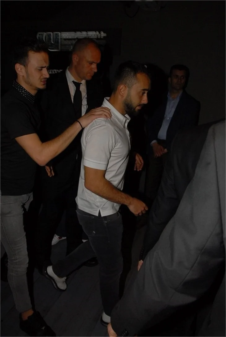 Galatasaray'lı futbolcuların şampiyonluk kutlaması