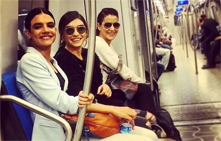 Medcezir ekibi Metro'da!