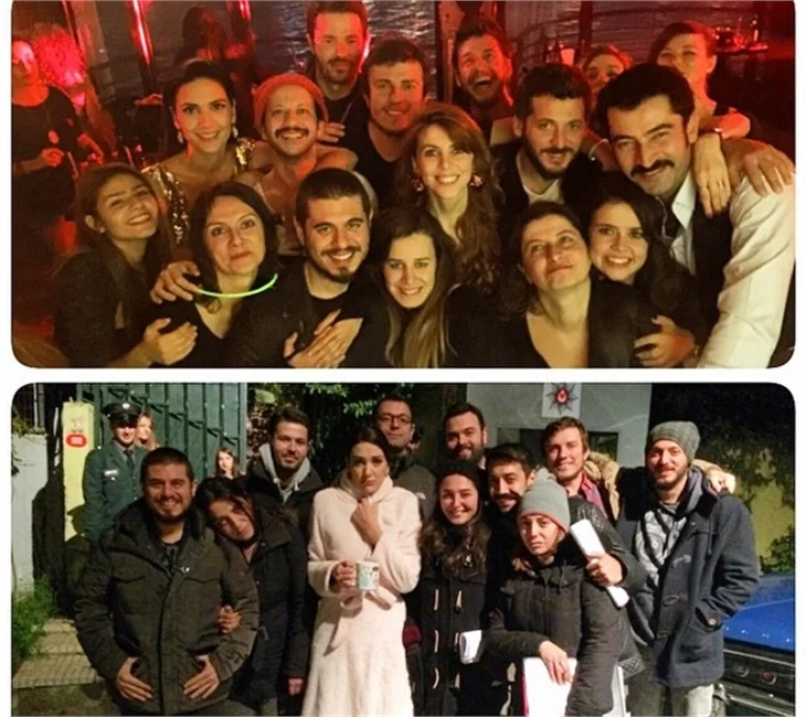 Bergüzar Korel'den Karadayı'ya veda kareleri...