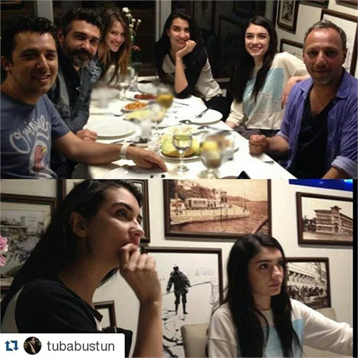 Dar Elbise filminin set arkası fotoğrafları