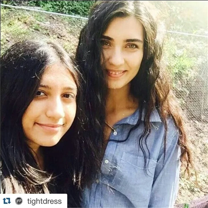 Dar Elbise filminin set arkası fotoğrafları