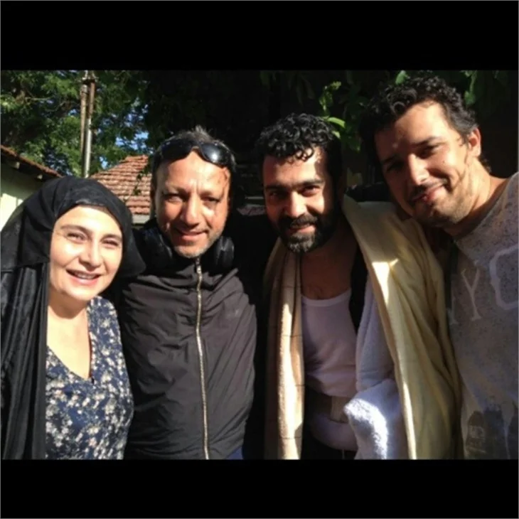Dar Elbise filminin set arkası fotoğrafları