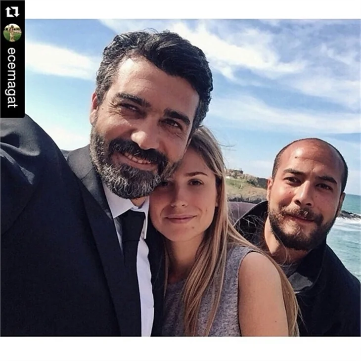 Dar Elbise filminin set arkası fotoğrafları