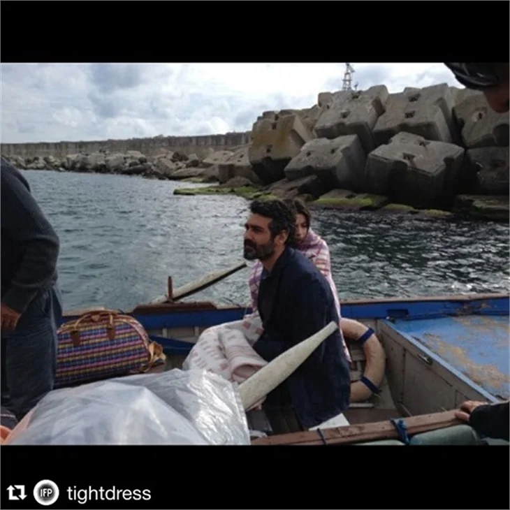 Dar Elbise filminin set arkası fotoğrafları