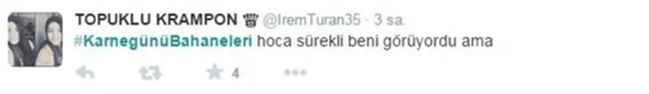 Karne günü caps'leri!
