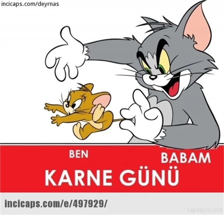 Karne günü caps'leri!