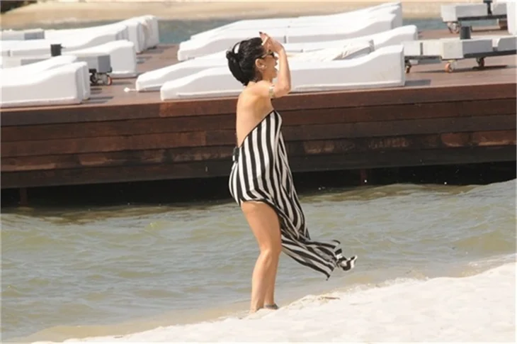 Hande Yener'in rüzgarla imtihanı!