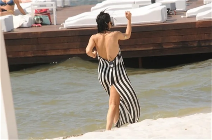 Hande Yener'in rüzgarla imtihanı!