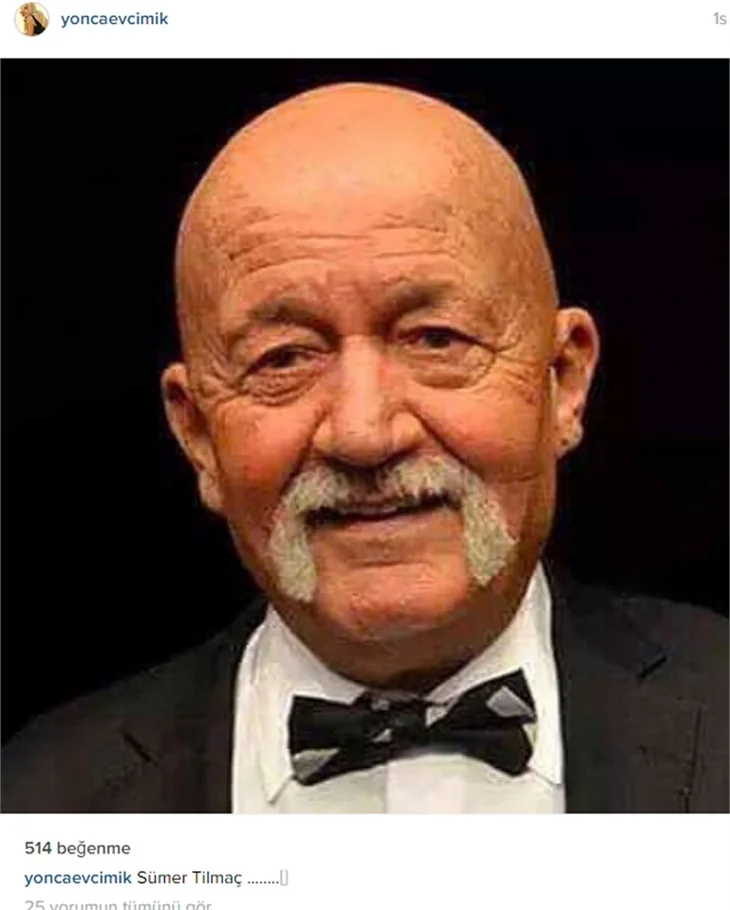 Ünlülerden Sümer Tilmaç'a veda mesajları