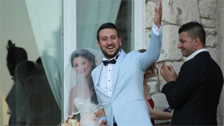Pis Yedili'nin Orço'su Burak Alkaş evlendi