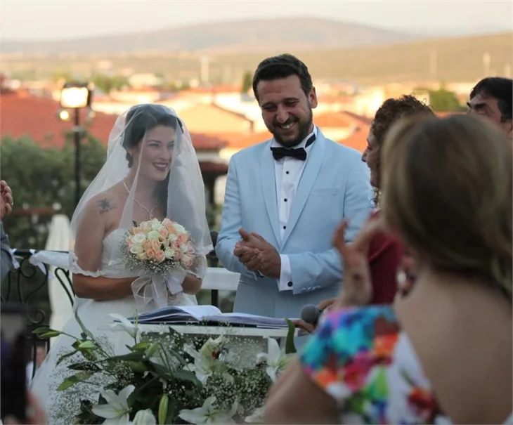 Pis Yedili'nin Orço'su Burak Alkaş evlendi