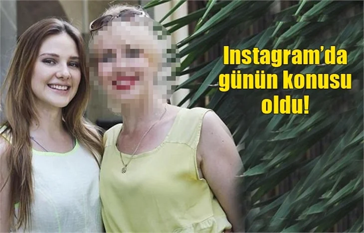 Alina Boz'un annesiyle çektidiği fotoğrafı paylaşınca...