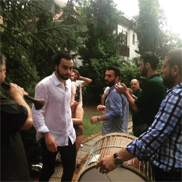 Galatasaray'ın kaptanı Selçuk İnan'ın düğününden ilk fotoğraflar