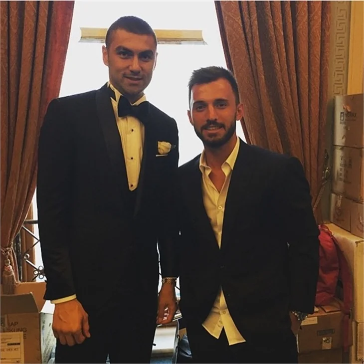 Galatasaray'ın kaptanı Selçuk İnan'ın düğününden ilk fotoğraflar