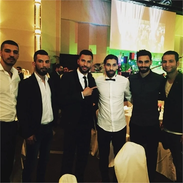 Galatasaray'ın kaptanı Selçuk İnan'ın düğününden ilk fotoğraflar