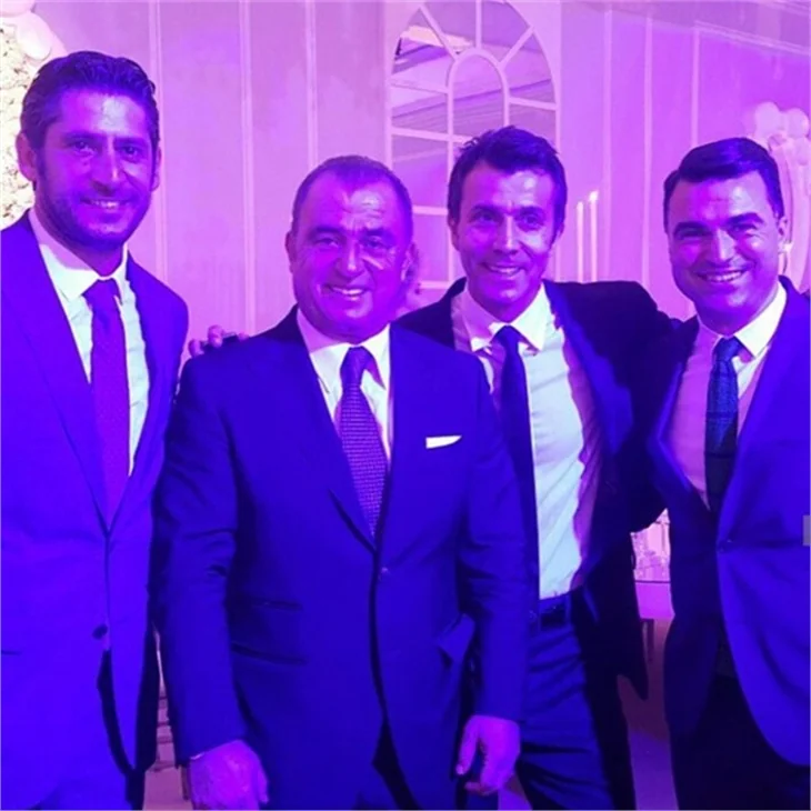 Galatasaray'ın kaptanı Selçuk İnan'ın düğününden ilk fotoğraflar