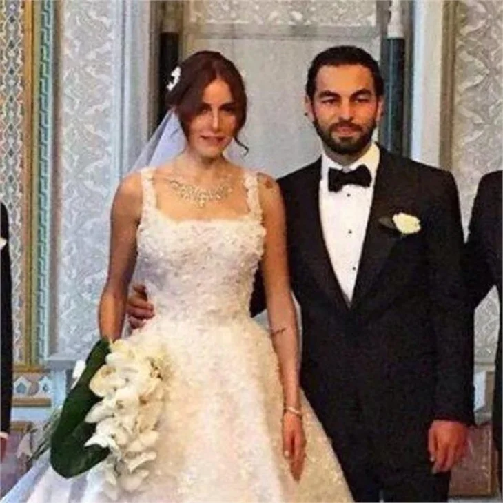Galatasaray'ın kaptanı Selçuk İnan'ın düğününden ilk fotoğraflar