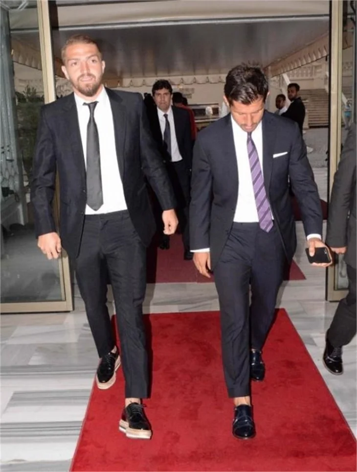 Galatasaray'ın kaptanı Selçuk İnan'ın düğününden ilk fotoğraflar