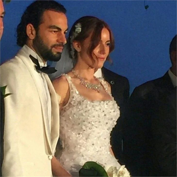 Galatasaray'ın kaptanı Selçuk İnan'ın düğününden ilk fotoğraflar