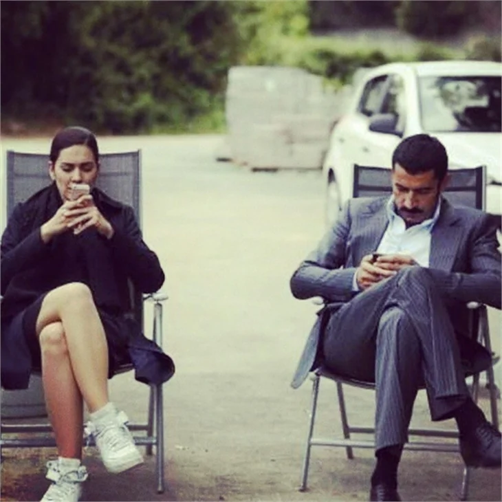 Karadayı oyuncularından veda kareleri