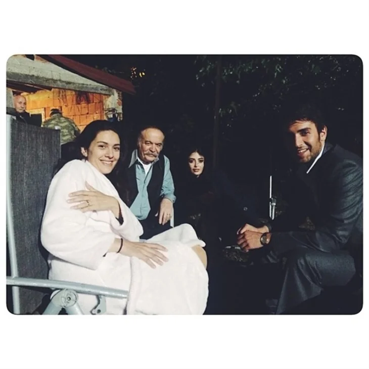 Karadayı oyuncularından veda kareleri