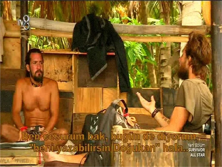Survivor Allstar'da Hakan ve Doğukan arasında isim yazma tartışması