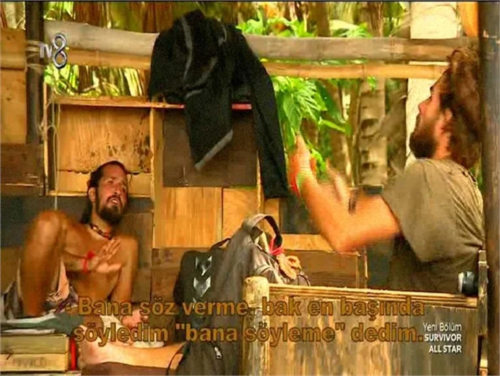 Survivor Allstar'da Hakan ve Doğukan arasında isim yazma tartışması