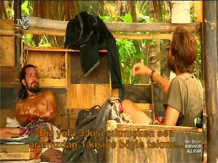 Survivor Allstar'da Hakan ve Doğukan arasında isim yazma tartışması