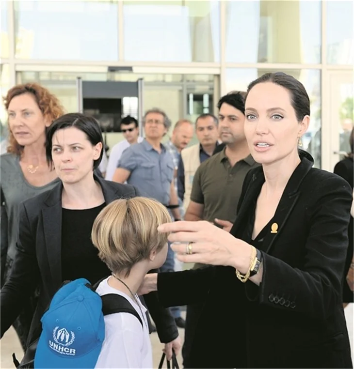 Angeline Jolie Mardin'de!