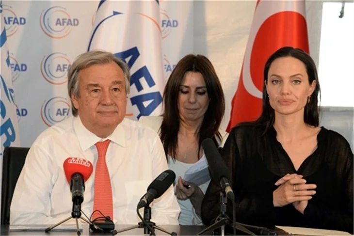 Angeline Jolie Mardin'de!
