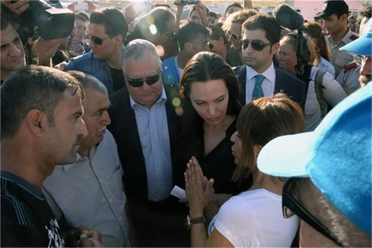 Angeline Jolie Mardin'de!