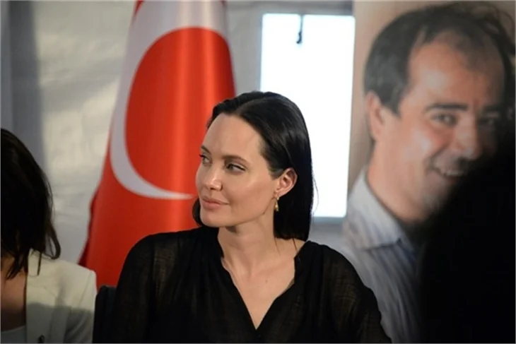 Angeline Jolie Mardin'de!