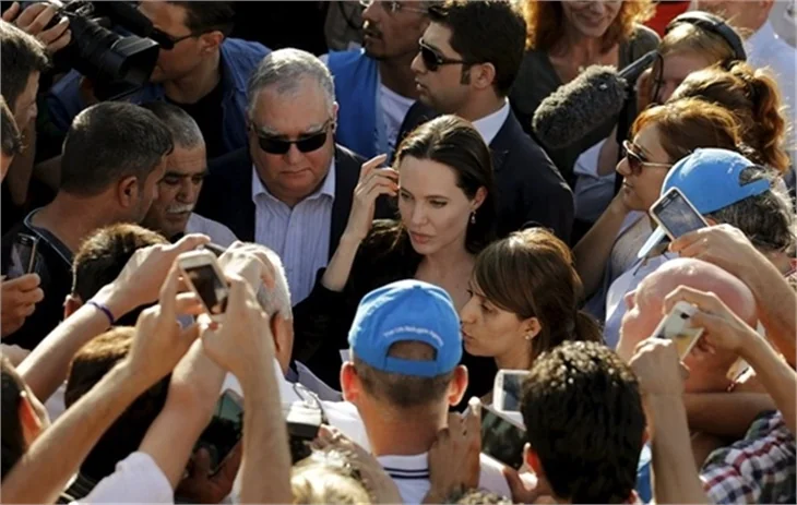 Angeline Jolie Mardin'de!