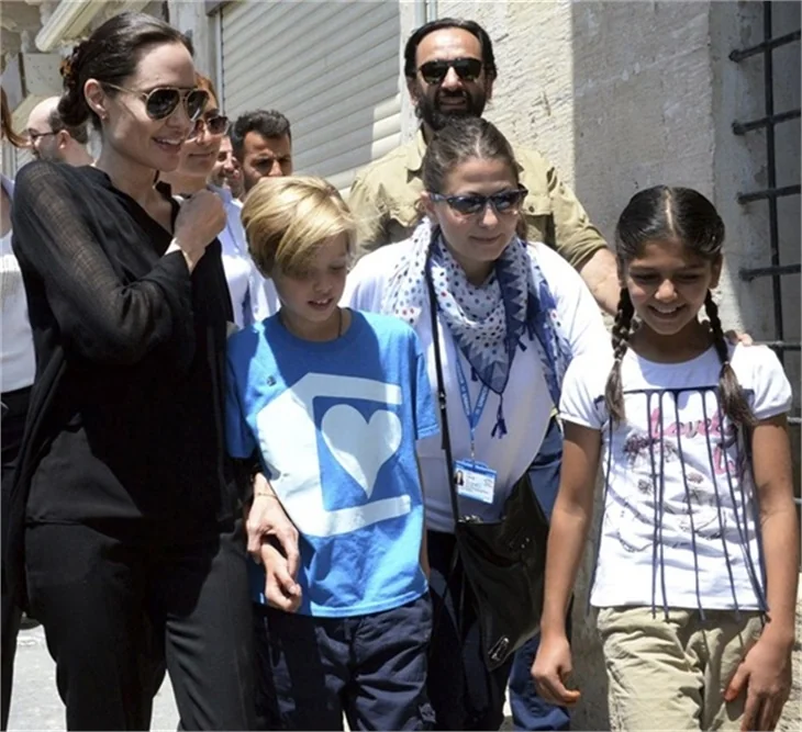 Angeline Jolie Mardin'de!