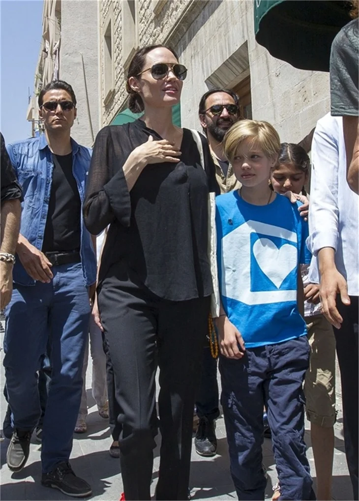 Angeline Jolie Mardin'de!