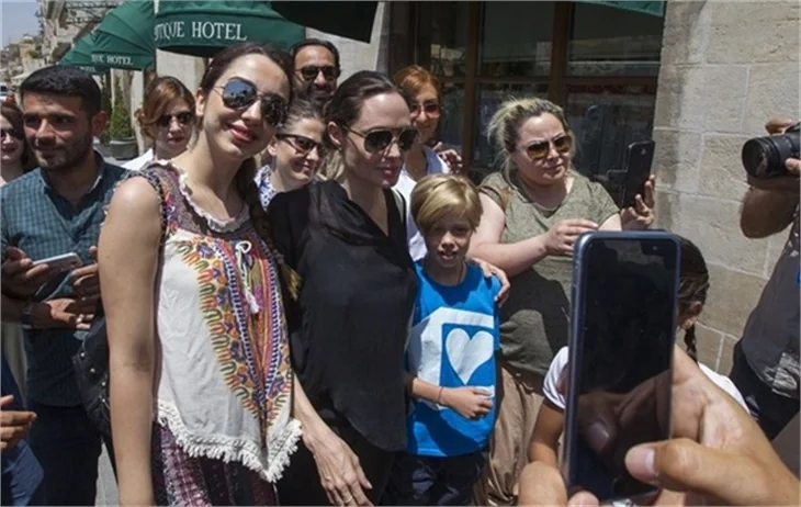 Angeline Jolie Mardin'de!