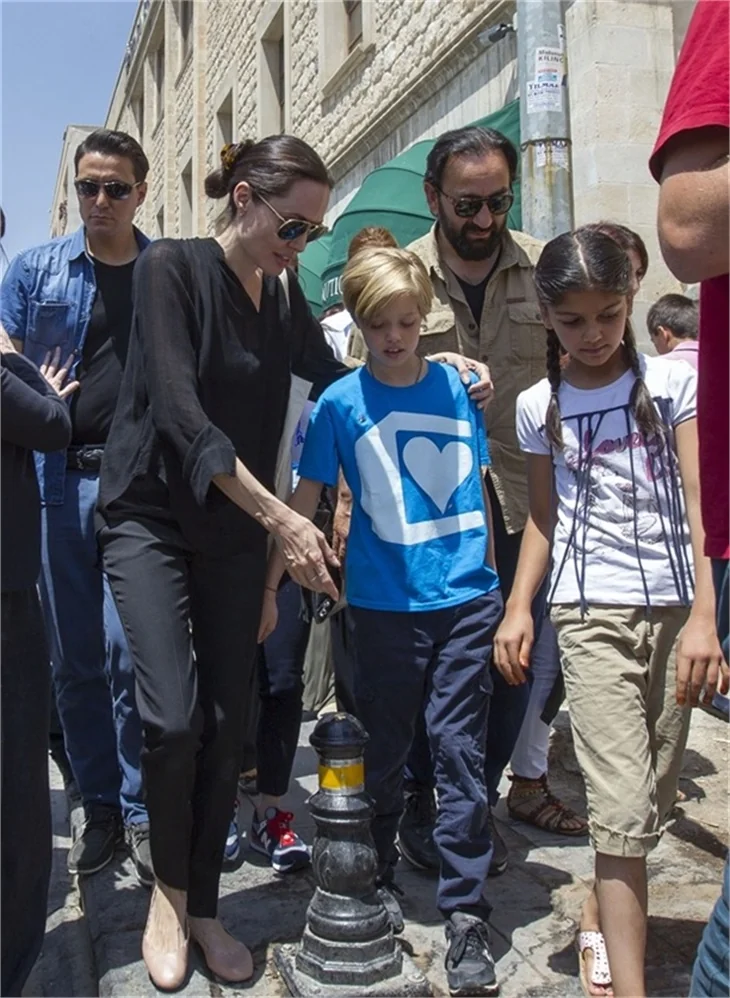 Angeline Jolie Mardin'de!