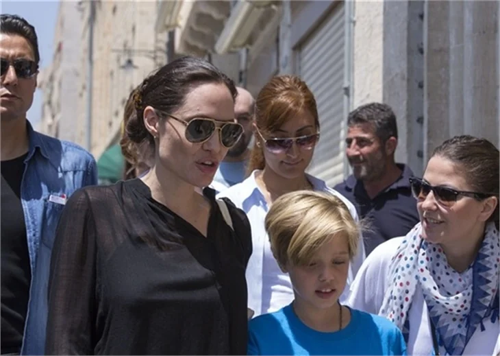 Angeline Jolie Mardin'de!