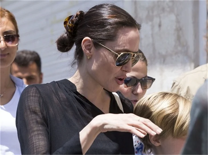 Angeline Jolie Mardin'de!