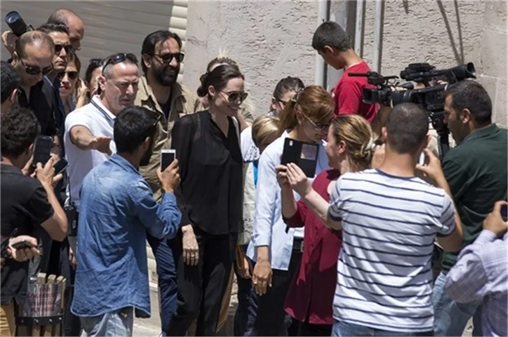 Angeline Jolie Mardin'de!