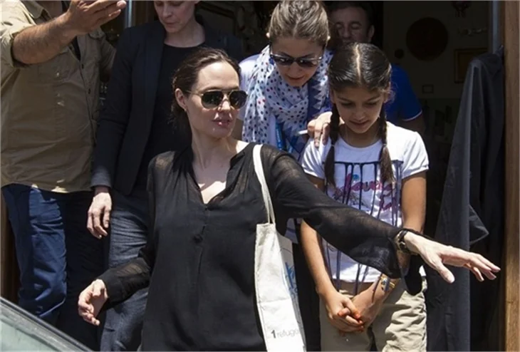 Angeline Jolie Mardin'de!