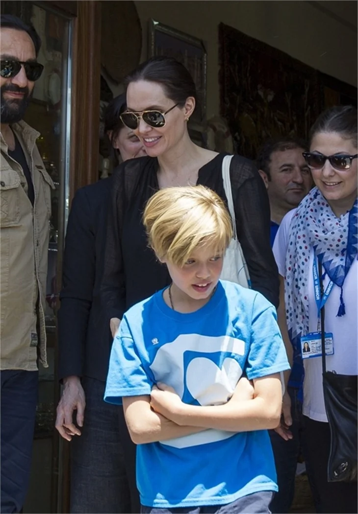 Angeline Jolie Mardin'de!