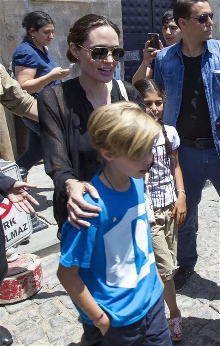 Angeline Jolie Mardin'de!
