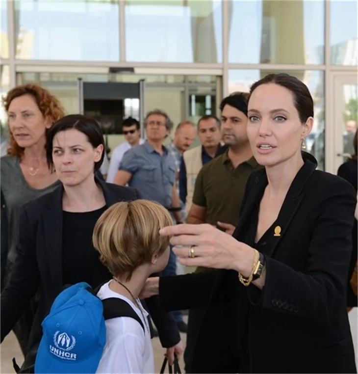 Angeline Jolie Mardin'de!