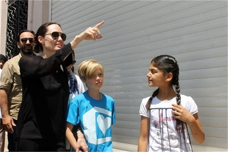 Angeline Jolie Mardin'de!