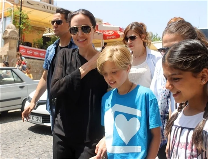 Angeline Jolie Mardin'de!