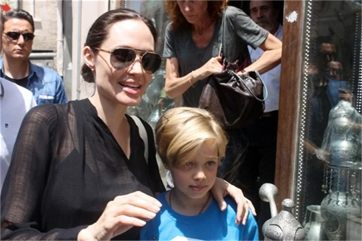 Angeline Jolie Mardin'de!