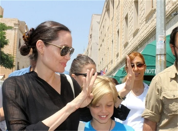 Angeline Jolie Mardin'de!