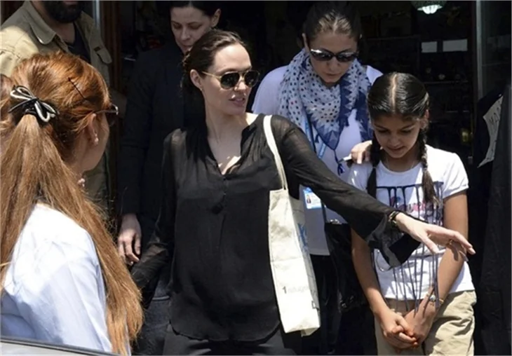Angeline Jolie Mardin'de!